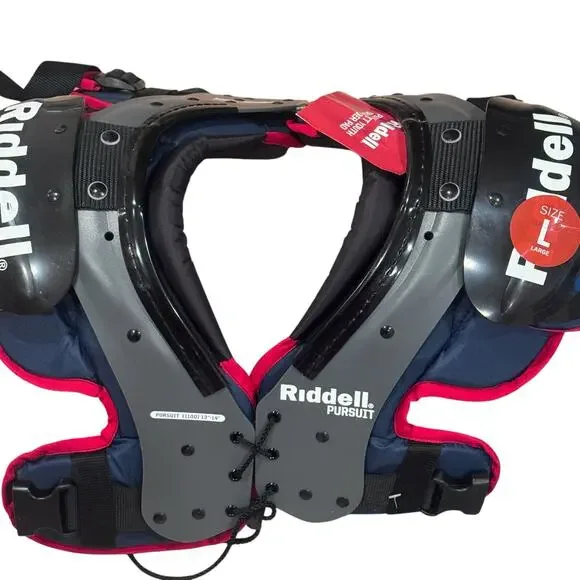 Riddell Pursuit Youth Football Shoulder Pad Size Large NWT